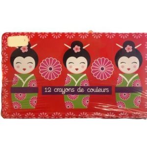 Kleurpotloden Geisha 12 stuks