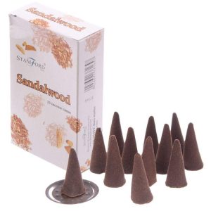 Wierook Kegels Sandalwood