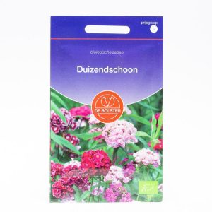 Duizendschoon (Dianthus barbatus) – Biologische zaden (Meerjarig) De Bolster