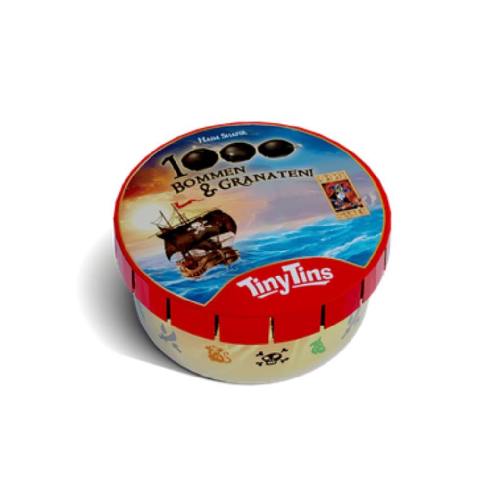 Tiny Tins: 1000 Bommen en Granaten – Mini Dobbelspel van 999 Games (2-5 spelers, 8+)