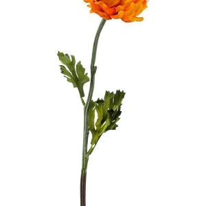 Kunst Ranonkel Oranje 51cm