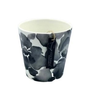 Bloempot Ancona Bloem Zwart 1-1