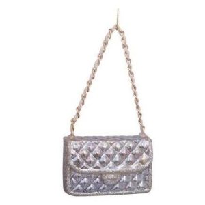 Kerstbal Damestas Goude Glitter