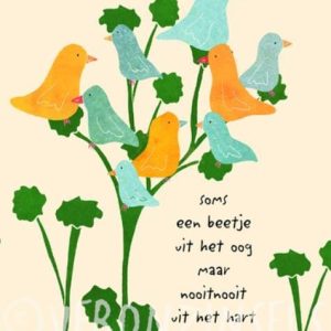 Dubbele kaart Uit Het Oog