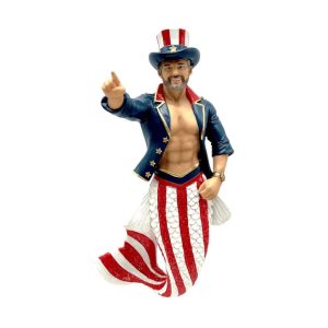 Kerstbal Zeemeerman Guncle Sam – Handbeschilderd Ornament van December Diamonds