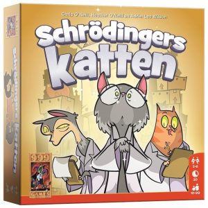 999 Games Schrödinger’s Katten – Snel Bluf- en Biedspel (2-6 spelers, 10+)