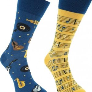 Many Mornings MisMatch Sokken Music Notes maat 35-38