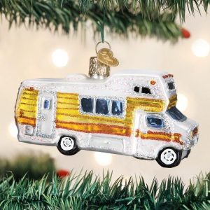 Kerstbal Vintage Camper