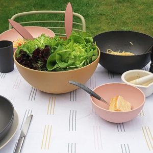 Zuperzozial Nature Schaal XL-30 Mosterdgeel