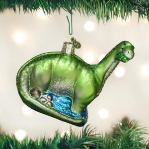 Kerstbal Brontosaurus