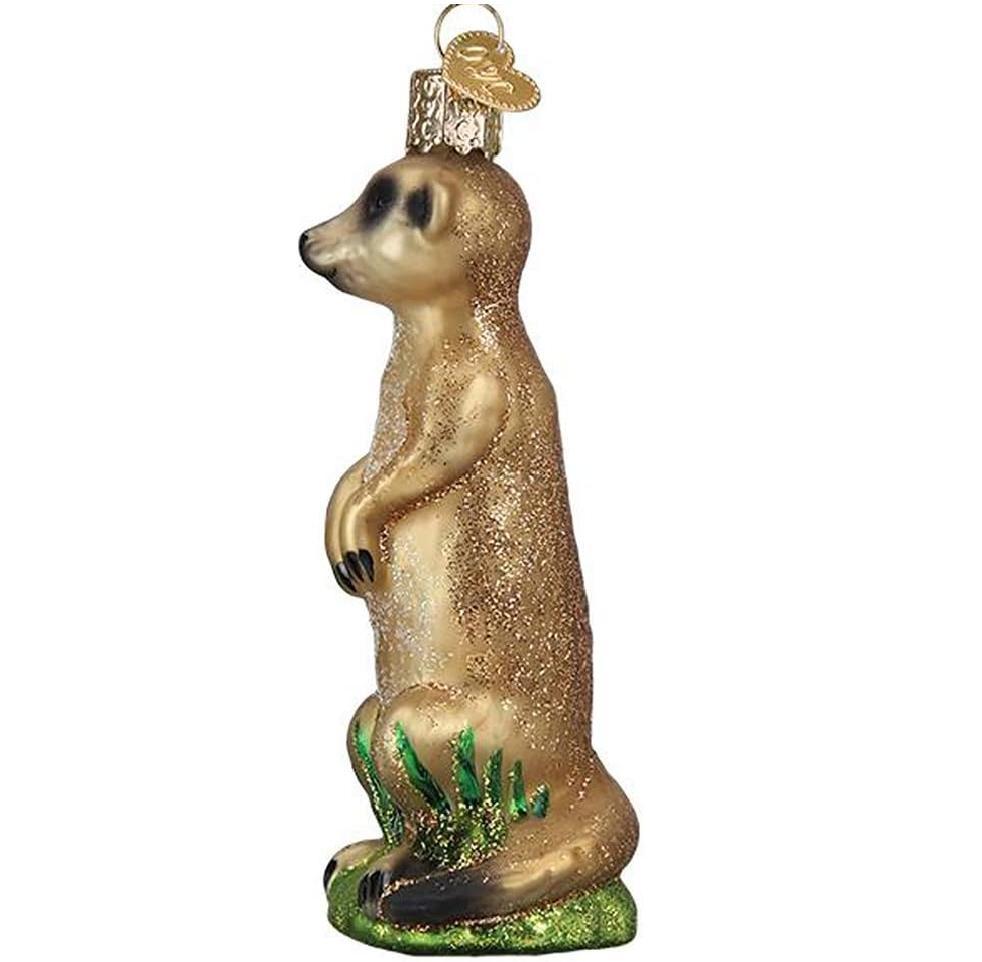 Kerstbal Stokstaartje – Handgemaakt glazen ornament van Old World Christmas - Afbeelding 3