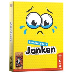 999 Games Janken – Interactief Kaartspel waarin je Niet de Verliezer Wilt Zijn (2-6 spelers, 9+)
