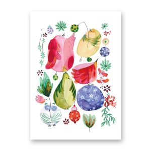 Dubbele kaart Festive Colours