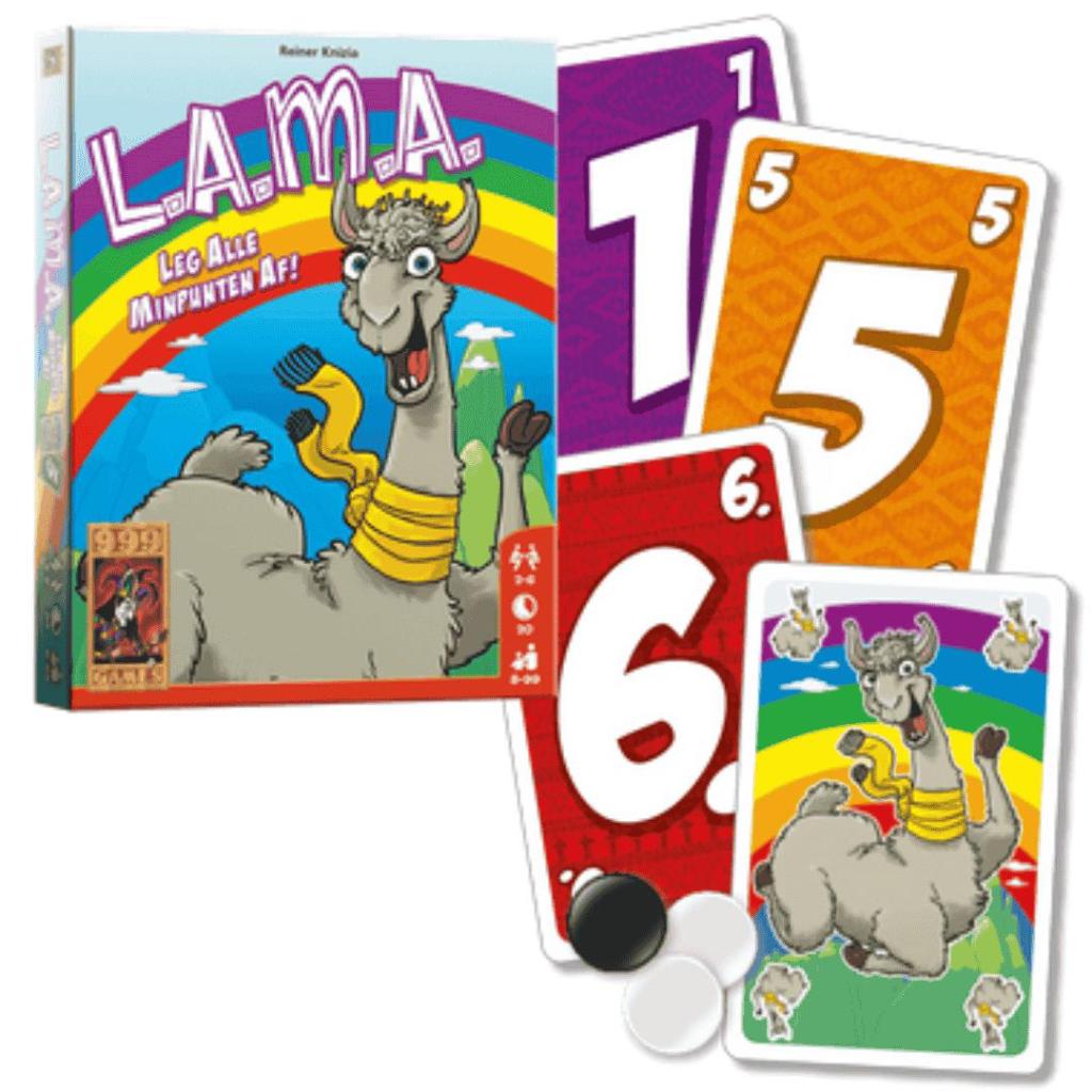 999 Games LAMA – Snel en Verslavend Kaartspel (2-6 spelers, 8+) - Afbeelding 3