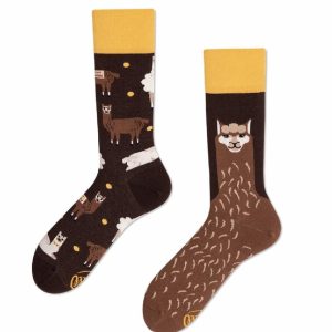 Many Mornings MisMatch Sokken Fluffy Alpaca 39-42
