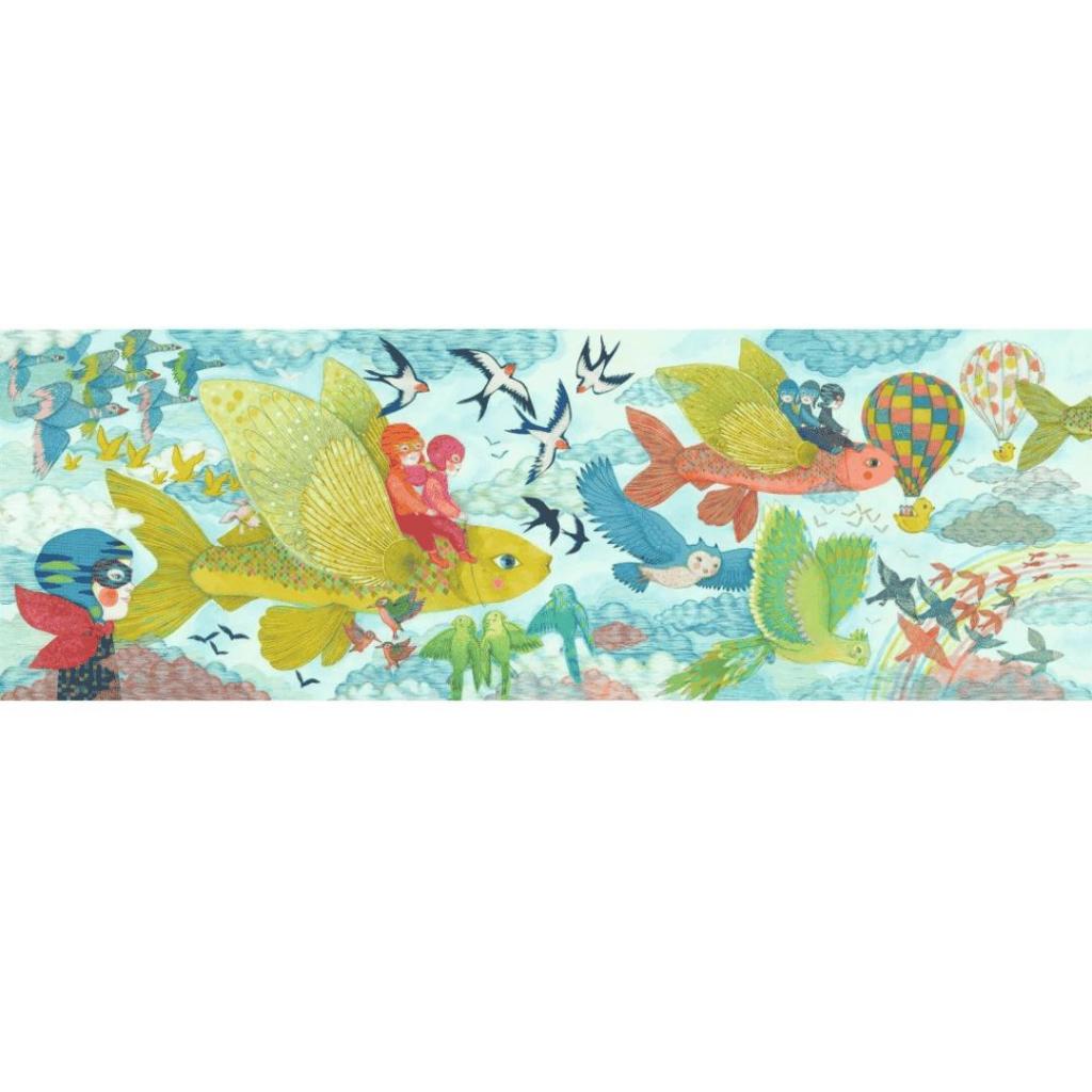 Djeco Gallery Puzzel After the Rain – 350 Stukjes Fantasierijke Panorama Puzzel - Afbeelding 5