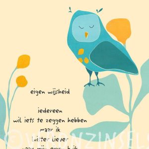 Dubbele kaart Eigen Wijsheid