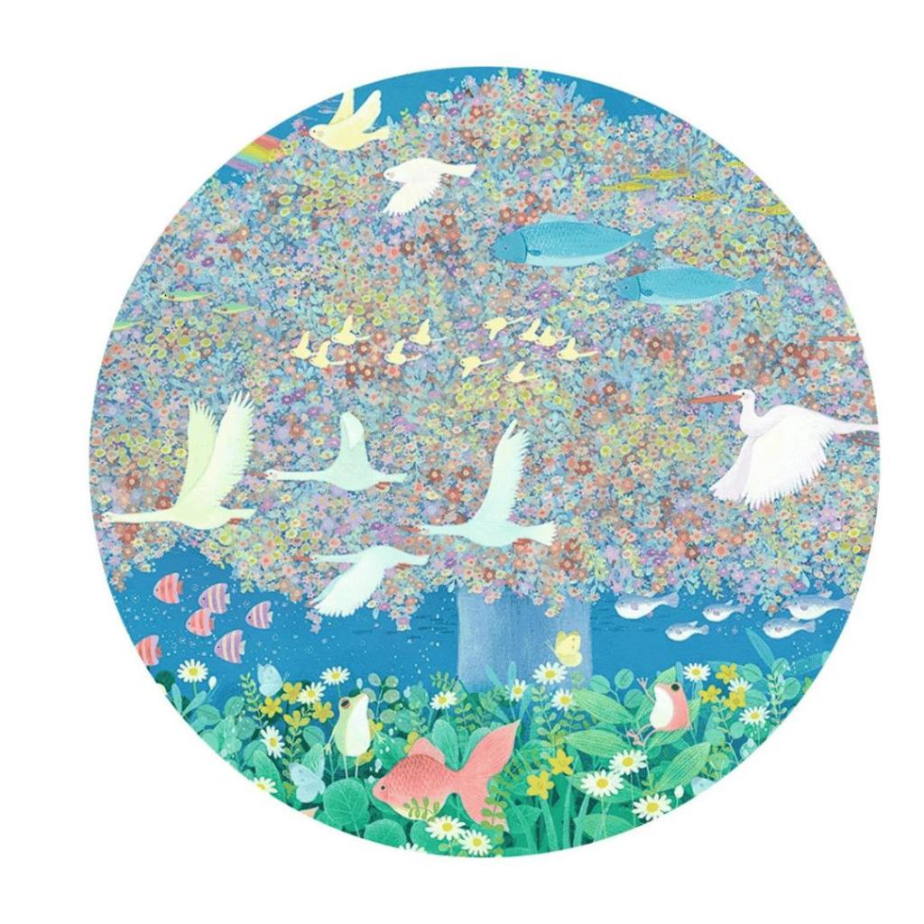 Djeco Gallery Puzzel Dreamy Dreams – 350 Stukjes Fantasierijke Panorama Puzzel - Afbeelding 4