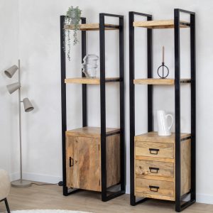 Boekenkast Viggo 3 lades naturel | 55cm