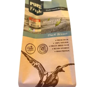 Eendenborst Kattensnacks 100% natuurlijk 70 gram - Per stuk