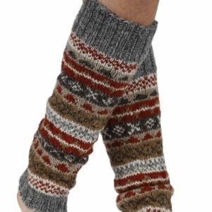 Finisterre wollen beenwarmers – Grijs