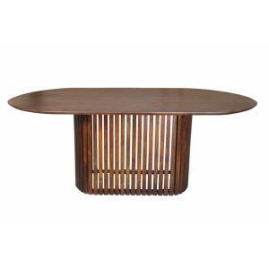 Eettafel Linea bruin Deens Ovaal | 200cm