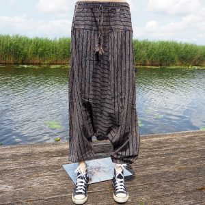 Nepal gestreepte harembroek