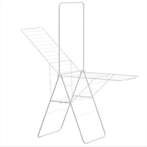 Wasrek - Droogrek Inklapbaar - 28 meter drooglengte - Wit – Bodo