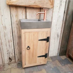 Wc Meubel massief  – Betonwasbak