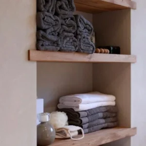 Eiken WC- Wandplanken