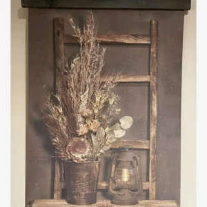 Wanddoek Trap – Droogbloem