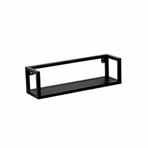 Wandplank Isa zwart 40cm