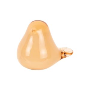 Glazen Vogel Oranje M