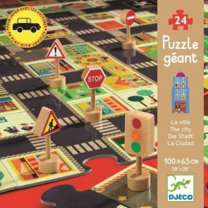 Djeco Vloerpuzzel De Stad