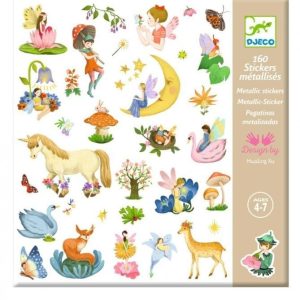 Djeco Metalic Stickers Fantasy
