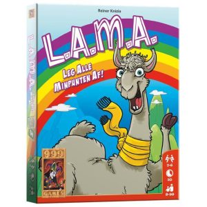 999 Games LAMA – Snel en Verslavend Kaartspel (2-6 spelers, 8+)