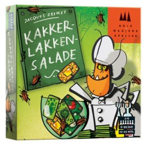 999 Games Kakkerlakkensalade – Snel Reactie Kaartspel (2-6 spelers, 6+)