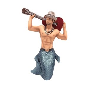 Kerstbal Zeemeerman Guitar Man – Handbeschilderd Ornament van December Diamonds