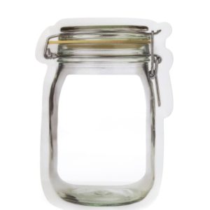 Mason Jar Zak met Ritssluiting
