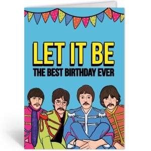 Wenskaart Let It Be – The Beatles – Studio Soph