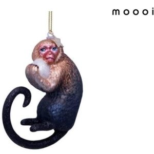 Kerstbal Indigo Makaak Moooi