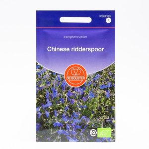 Chinese Ridderspoor (Delphinium grandiflorum) – Biologische zaden (Eenjarig) De Bolster