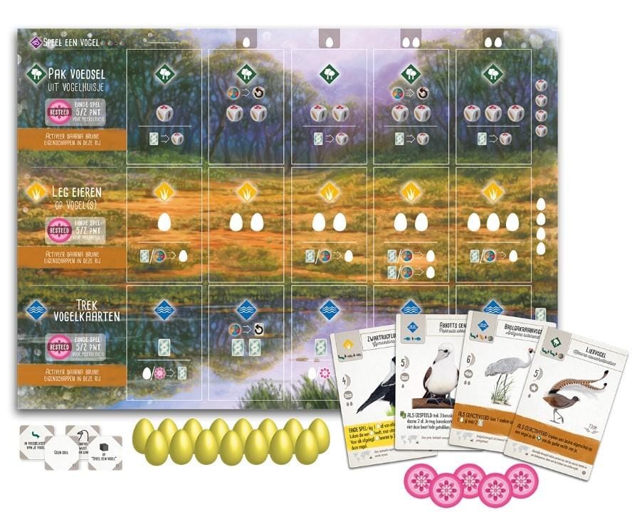 999 Games Wingspan Uitbreiding: Oceanië – Strategische Bordspel Uitbreiding (1-5 spelers, 10+) - Afbeelding 3