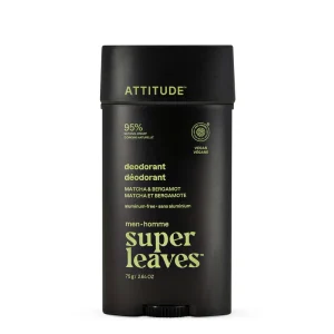 Attitude Men Deodorant – Matcha & Bergamot – 75 g