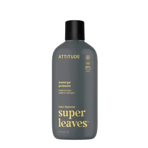 Attitude Men Shower Gel – Amber & Citrus – 415 ml