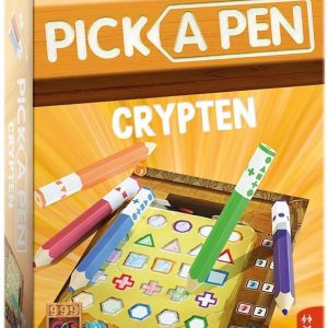 999 Games Pick a Pen Crypten – Dobbelspel – Innovatief Roll & Write met 3 Niveaus (1-4 spelers, 8+)