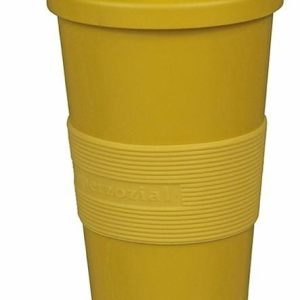 Travel Time Out mug Large Saffraan Geel