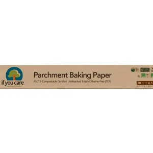 Bakpapier ongebleekt – 19,8 meter – FSC & composteerbaar – If You Care