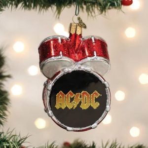 Kerstbal AC/DC Drumstel