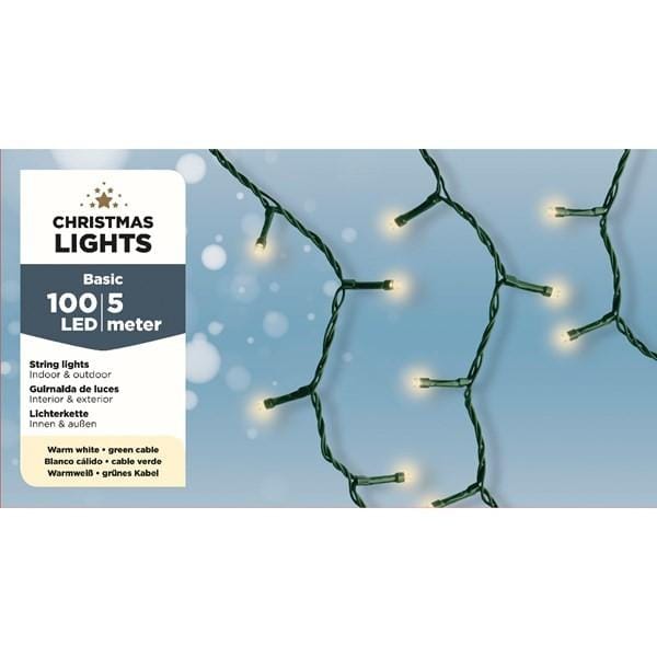 100 Kerstboomlampjes Led Klassiek Warm - Afbeelding 2
